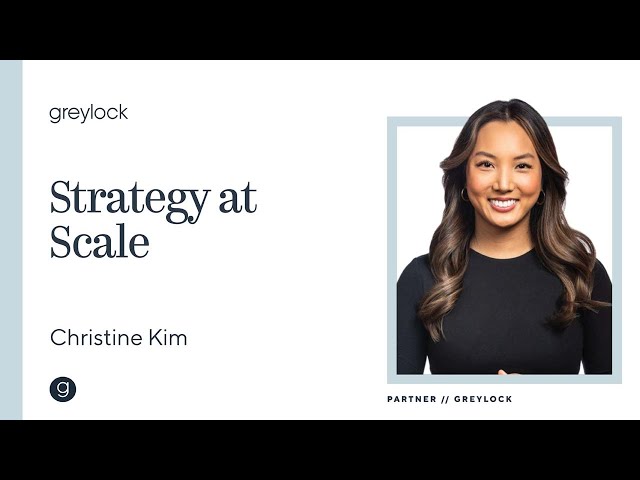 Christine Kim | Strategy at Scale