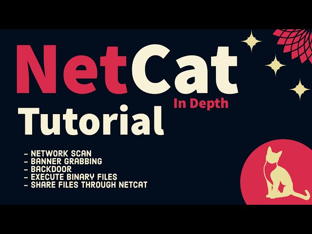 NetCat Tutorial in Depth | What is NetCat? How NetCat Works? Share Files Through NetCat | BackDoor 🐈
