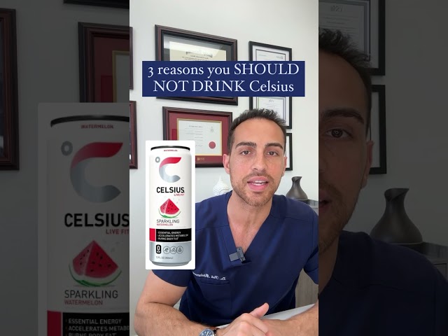 3 Reasons You Should Not Drink The Celsius Energy Drink!
