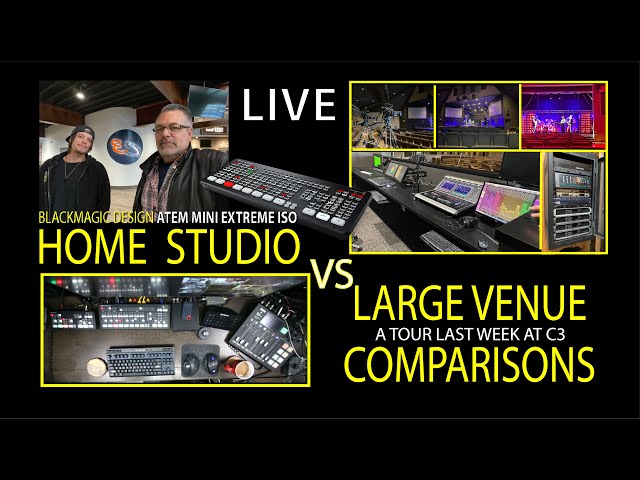Atem Mini Extreme ISO Home Studio VS Large Venue LIVE