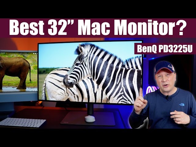 Is this the Best and Sharpest 4K 32" Monitor For Your M1, M2 and M3 Mac?  BenQ PD3225U