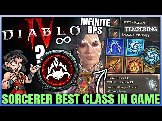 Diablo 4 - Sorcerer Wins Season 4 - New Best HIGHEST DAMAGE Build & INSANE New Tempering Guide!