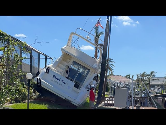 Hurricane Ian boat lift