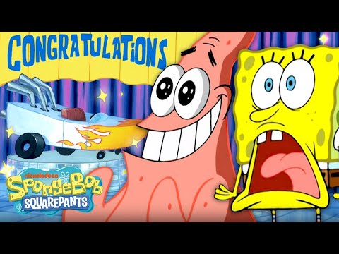 SpongeBob SquarePants MEGA Marathon! 🍍 10 Minute Cartoons