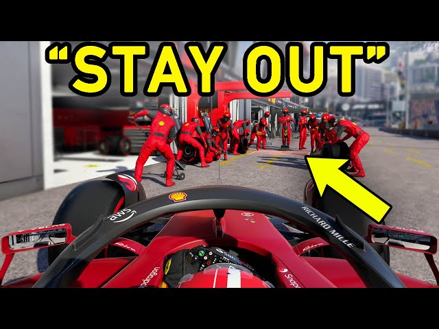 F1 22 But Using Ferrari Strategies...