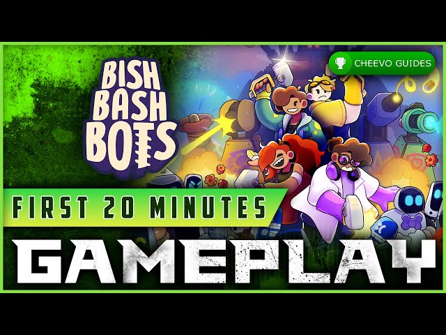 Bish Bash Bots - 4K Gameplay (First 20 Minutes | Xbox Series X)
