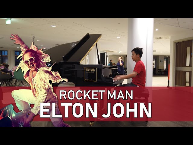 Pianist's Nightmare! Itchy Head Playing Rocket Man The Christie Hospital Cole Lam 12 Years Old