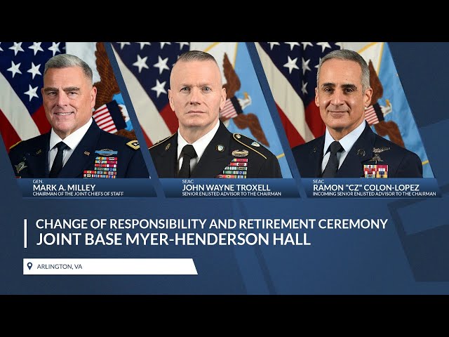 SEAC Change of Responsibility and Retirement Ceremony