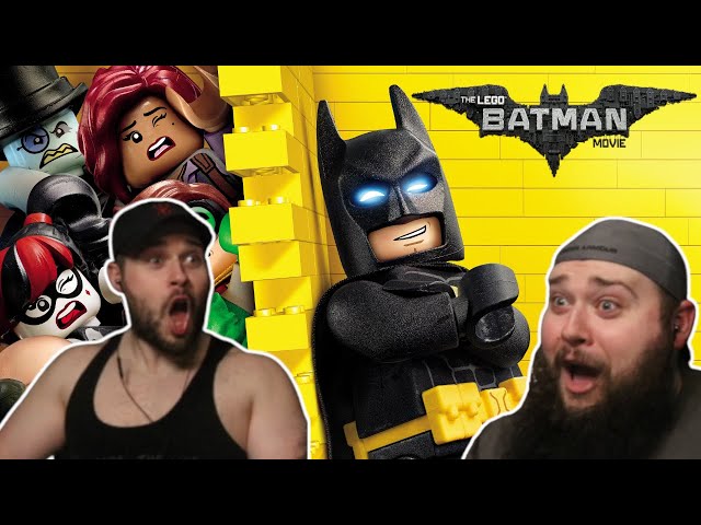 THE LEGO BATMAN MOVIE (2017) TWIN BROTHERS FIRST TIME WATCHING MOVIE REACTION!