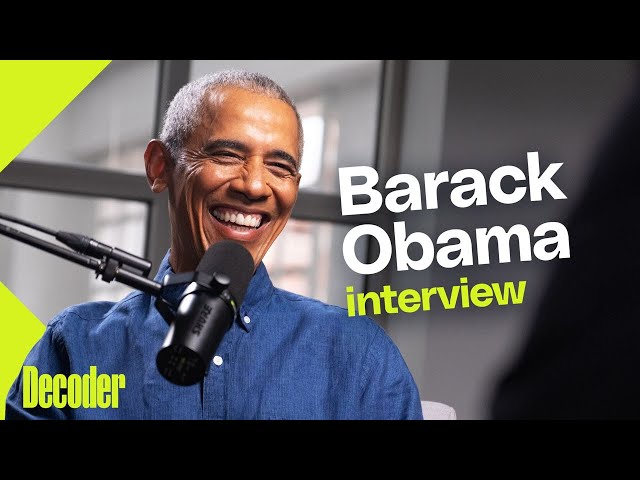 Obama on AI, free speech, and the future of the internet