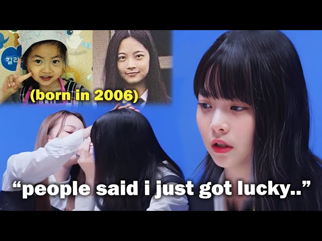 Eunchae bursts into tears as she tells her struggles of being an idol at a very young age