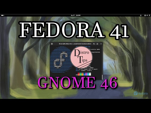 FEDORA 41 GNOME 46: IGNITING INNOVATION AND PERFORMANCE
