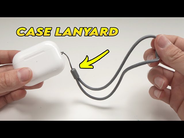 AirPods Pro 2 : How to Attach a  Lanyard Strap To the Case