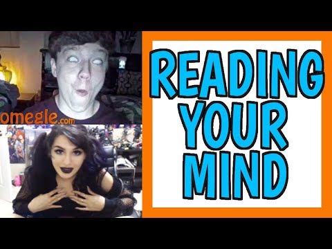 READING PEOPLES MINDS ON OMEGLE PRANK