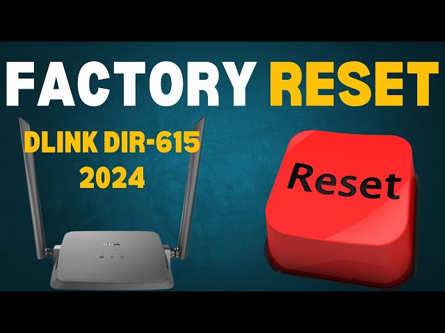 Dlink dir 615 factory reset | How to reset Dlink dir 615 to factory default | Dlink  615 hard reset
