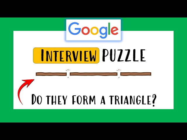 GOOGLE Interview Question || A Probability Puzzle || Hard Logic Puzzle