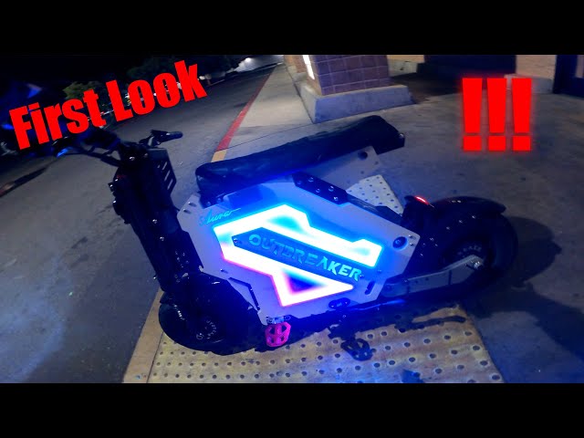 Exciting NEW Outbreaker Aura E-Scooter