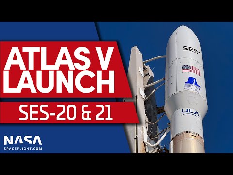 Atlas V Launches SES-20 & 21
