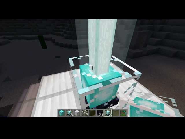 Minecraft - Making Beacons and Activating Beacons