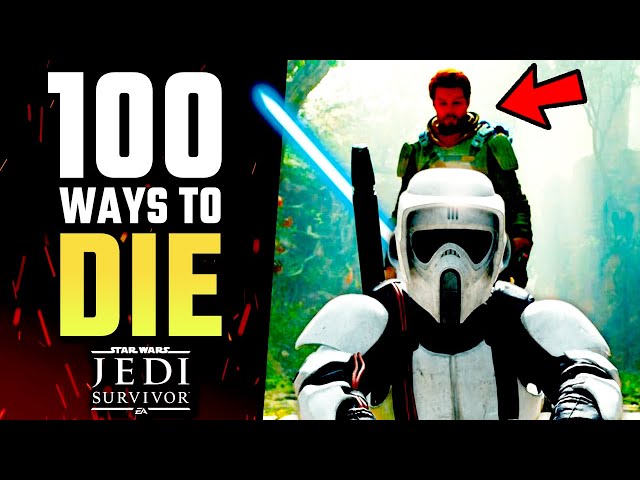 100 WAYS to DIE in Star Wars Jedi Survivor