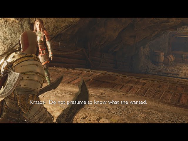 Intense Conversation Between Kratos & Freya About Faye (Kratos Wife) - God Of War: Ragnarök