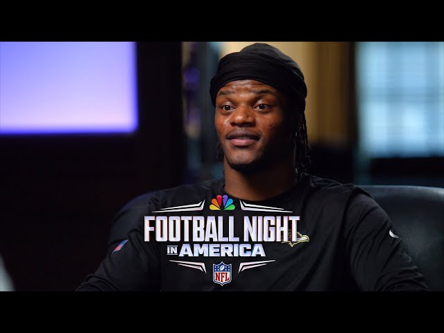 Lamar Jackson: 'Sky is the limit' for Baltimore Ravens offense (FULL INTERVIEW) | FNIA | NFL on NBC