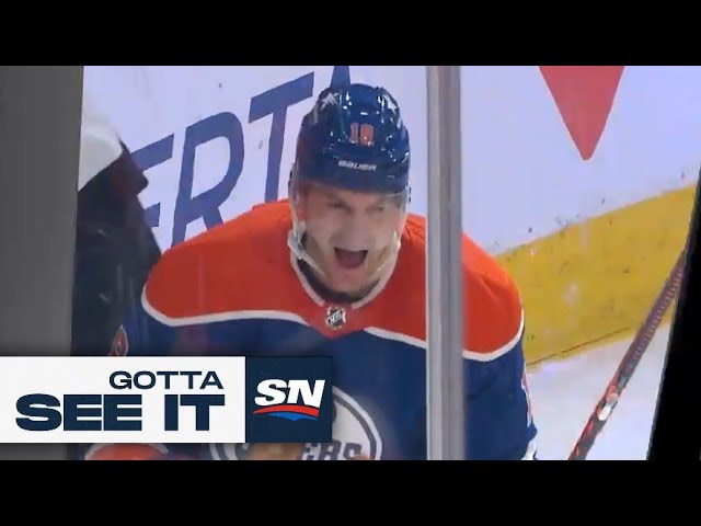 GOTTA SEE IT: Oilers' Connor McDavid Notches 900th Point Off Incredible Assist On Zach Hyman Goal