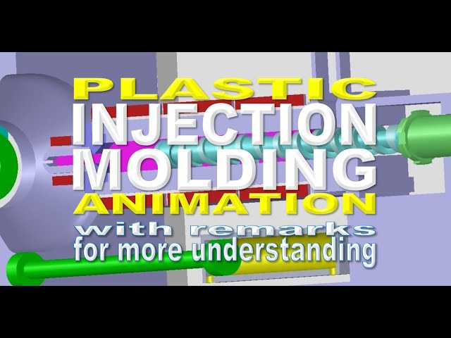 PLASTIC INJECTION MOLDING ANIMATION - with remarks for more understanding