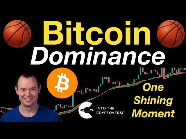 Bitcoin Dominance: One Shining Moment