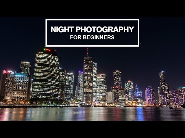 NIGHT PHOTOGRAPHY for beginners - Tips and camera settings explained