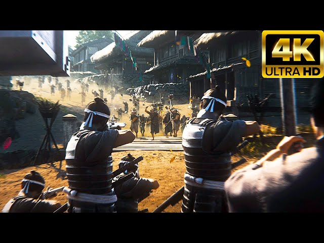 Ronin Destroys Samurai Army Scene (2024) 4K ULTRA HD Action