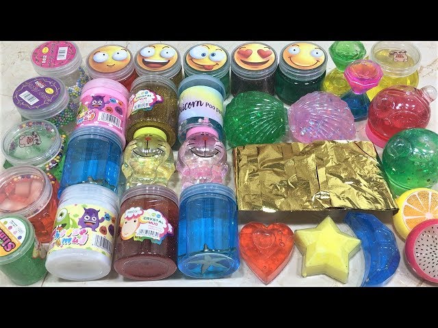 Mixing Foils into Store Bought Slime !!! Relaxing Slimesmoothie Satisfying Slime Videos #79