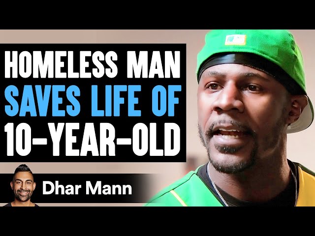 HOMELESS MAN SAVES LIFE OF 10 Year Old, What Happens Next Is Shocking | Dhar Mann