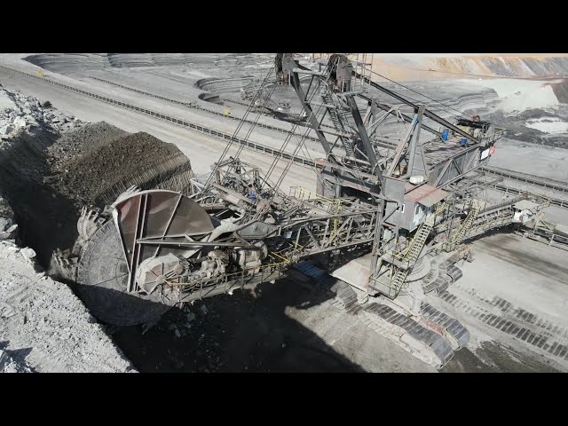Bucket Wheel Excavator Working On Coal Mines - Mining Excavators
