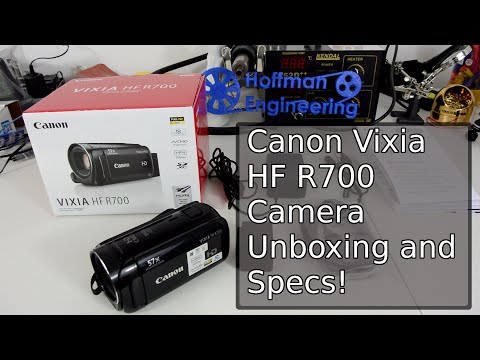 Canon VIXIA HF R700 - Specs, example footage, comparisons
