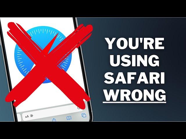 Safari is MUCH better than you think! [10 Tips]