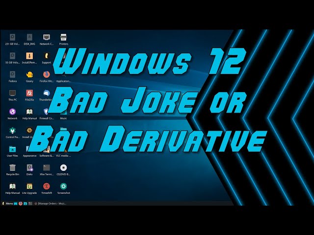 Windows 12 Lite - A Bad Joke or Bad Linux Derivative