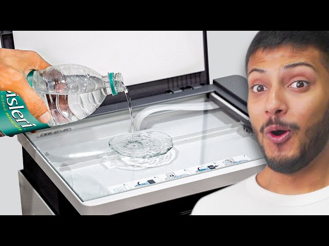 What Happens if you Photocopy Water ! *Weird things Photocopy*
