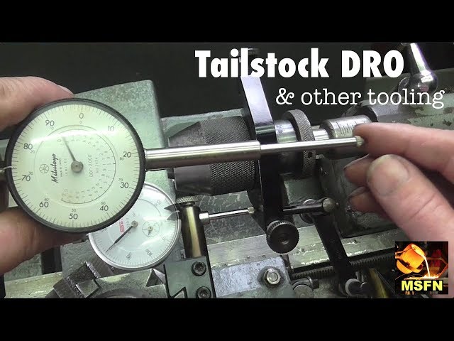 Lathe Tailstock DRO / Albrecht Pin Chuck Sleeve - MSFN