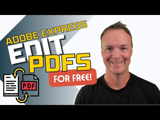Edit PDFs for Free: Adobe Express Quick Guide for Everyone