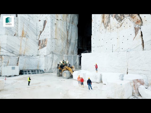 A Marble Quarry Located In Volaka, Drama, Greece - Nordia Marble