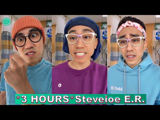 *3 HOURS* Steveioe "Tips from the E.R." TikTok Compilation 2024 | Best Steveioe MuFKR TikToks Videos