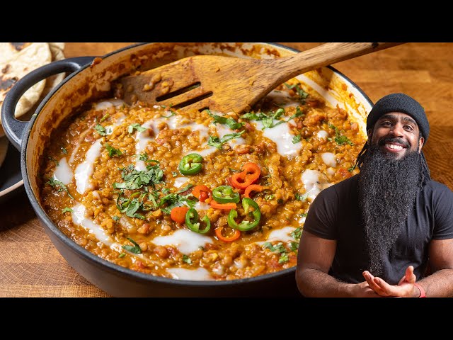 ONE POT EASY High Protein Lentil Recipe | Vegan and Vegetarian Indian Meal Ideas