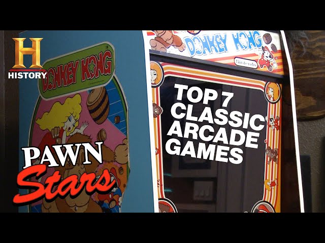 Pawn Stars: TOP ARCADE GAMES OF ALL TIME (7 Rare High Score Deals) | History