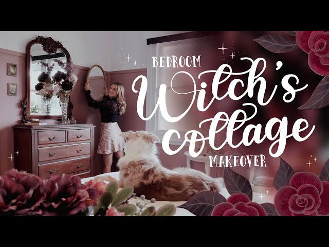 Romantic Academia Bedroom Makeover 🕰️ Thrifting a Victorian Witch's Cottage 🕰️ Under $500