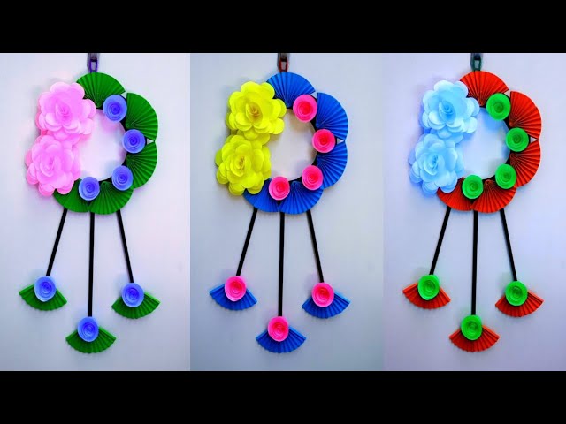 Beautiful and Easy Paper Wall Hanging /Paper Craft For Home Decoration /Unique Wall Hanging /DIY