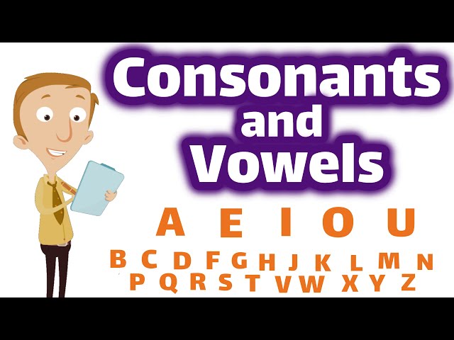 Consonants and Vowels for Kids | Homeschool Pop