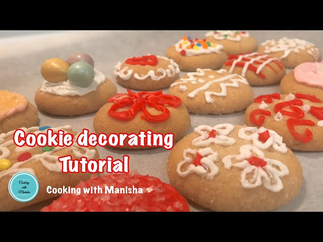 Amazing Cookies Decorating Tutorials | How to make easy decorate Cookies | Cooking with Manisha