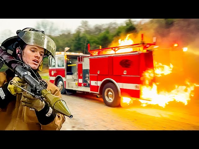 Buying a Firetruck and destroying it in one day