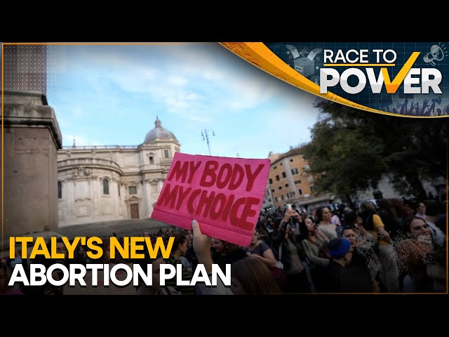 Italy passes contentious abortion law, Senate passes provision in Confidence Vote | Race To Power